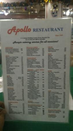 apollo goldenfield|Apollo RESTAURANT, Bacolod — address, phone, opening .